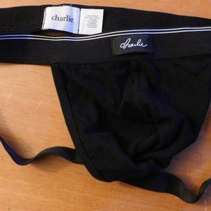 charlie Medium Black Jockstrap